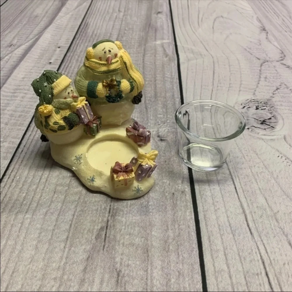𝅺✅4X Host Pick✅ Winter Friends Votive Candle Holder